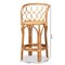 Baxton Studio Diana Modern and Contemporary Natural Finished Rattan Counter Stool 185-11877-Zoro - alternate 8